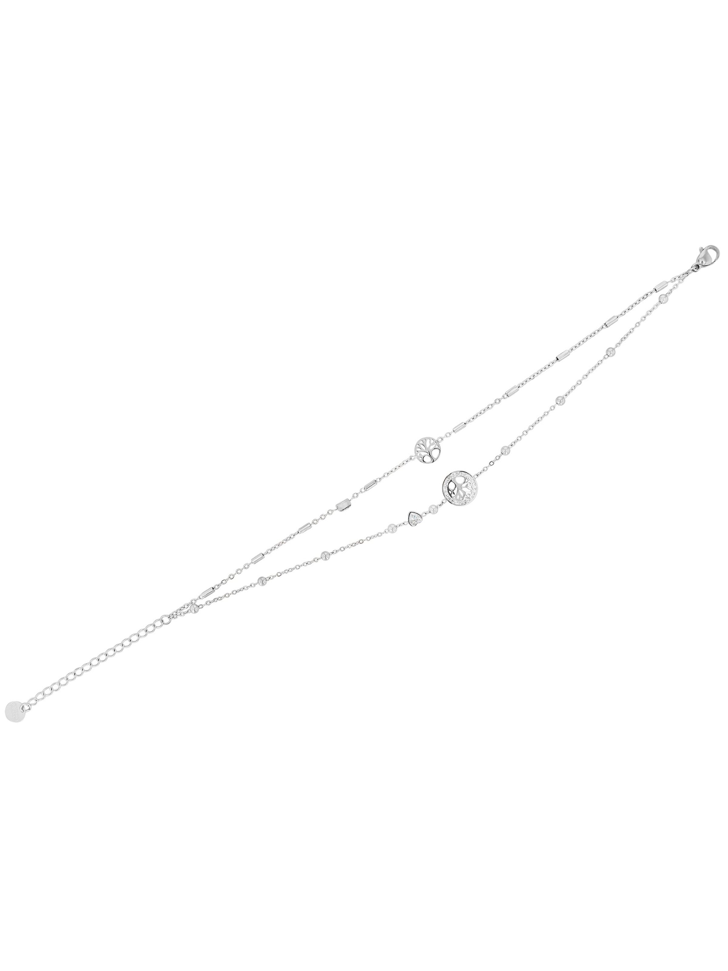 Akzent Fußschmuck 'Danika, langlebig'‌‌‌ in Silber
