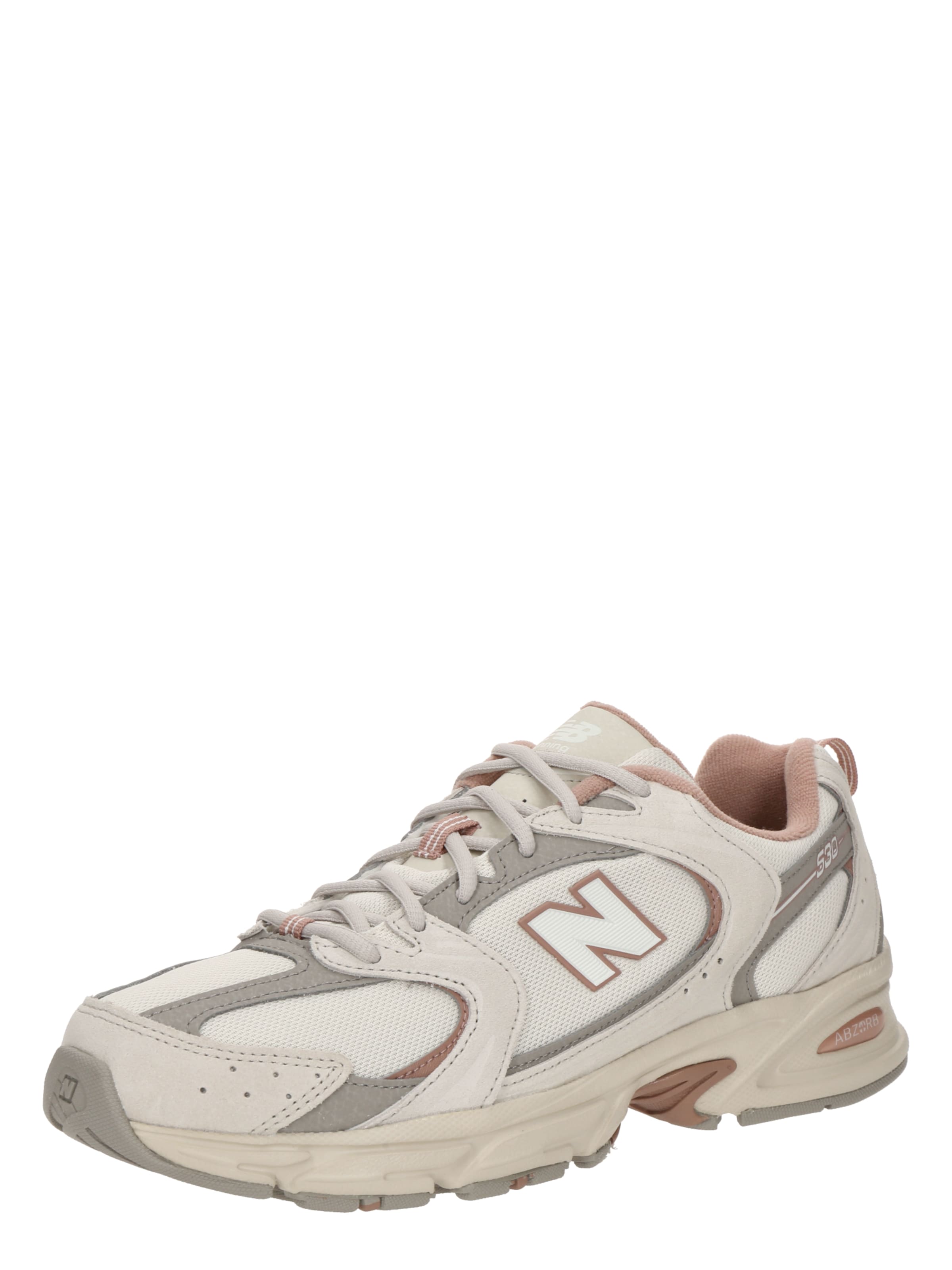 Baskets basses '530' new balance en gris : devant