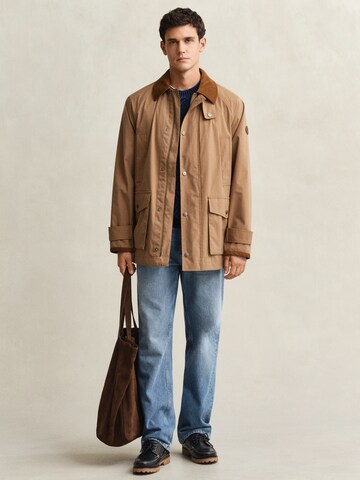 GANT Välikausitakki värissä vihreä