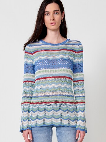 KOROSHI Sweater in Mixed colours: front