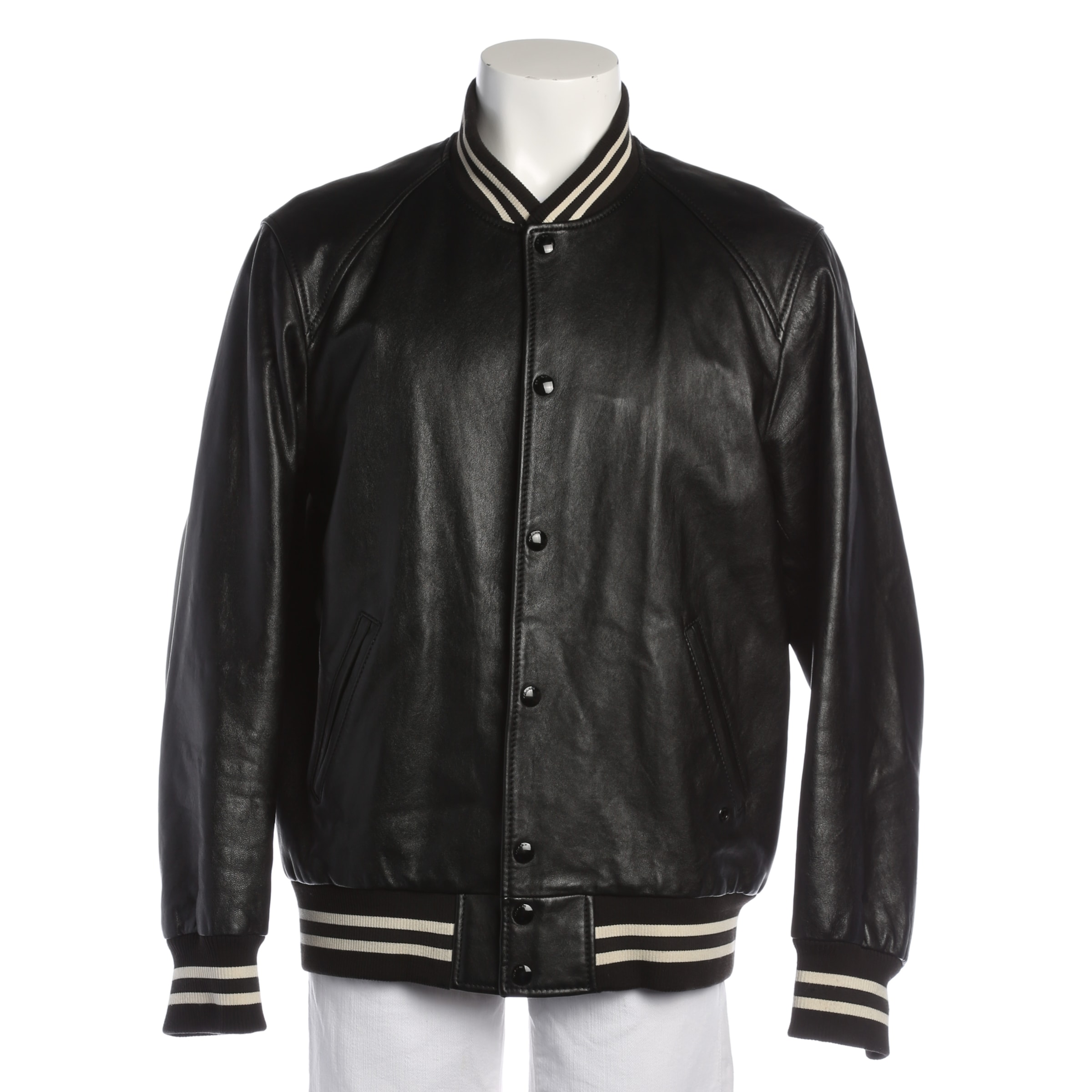 COACH Jacket & Coat in L in Black: front