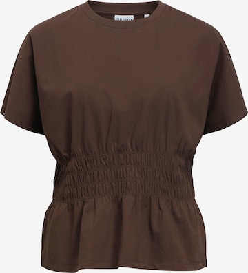 OBJECT Shirt 'OBJSuna' in Bruin: voorkant