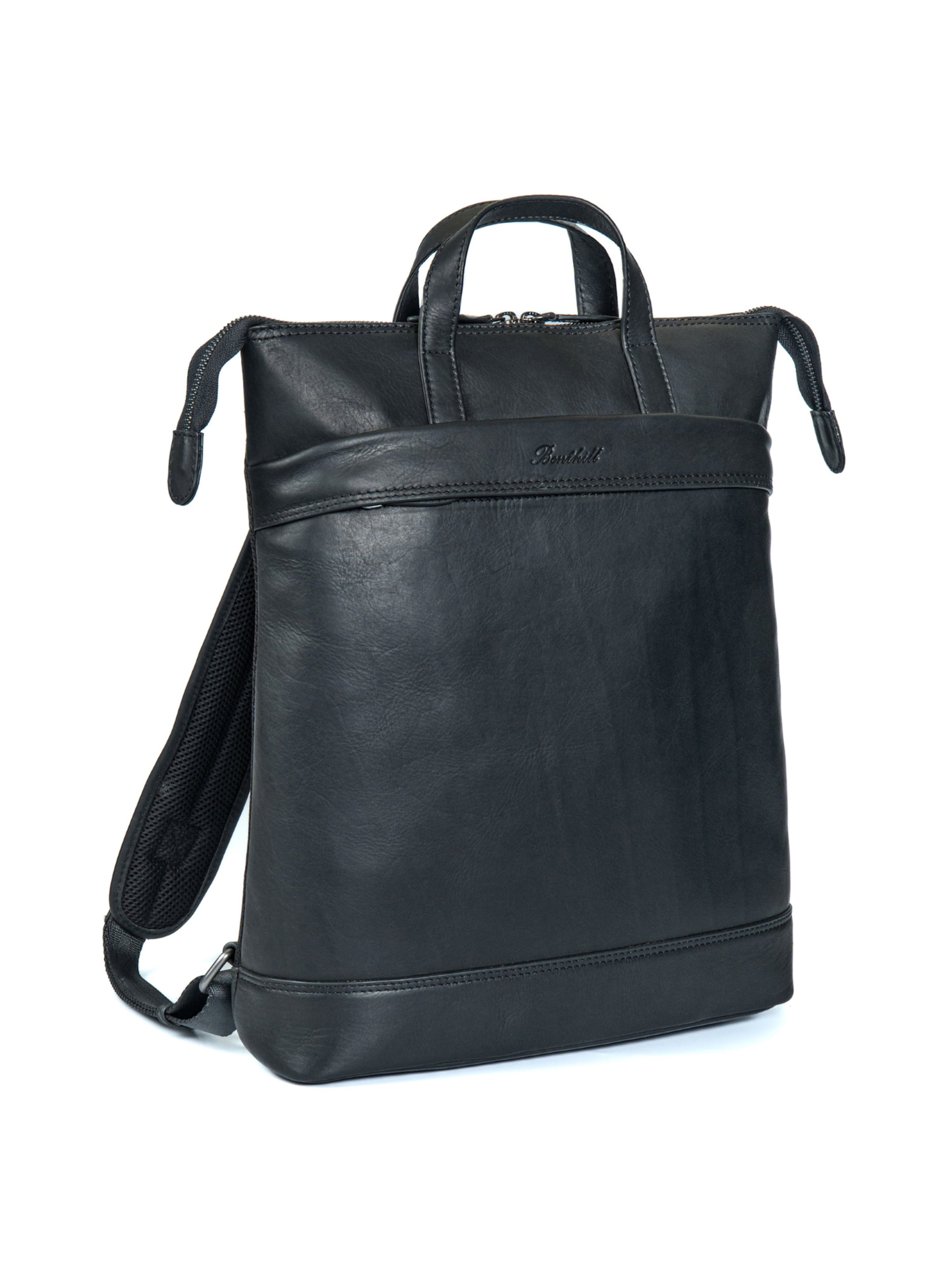 Benthill Backpack in Black: front