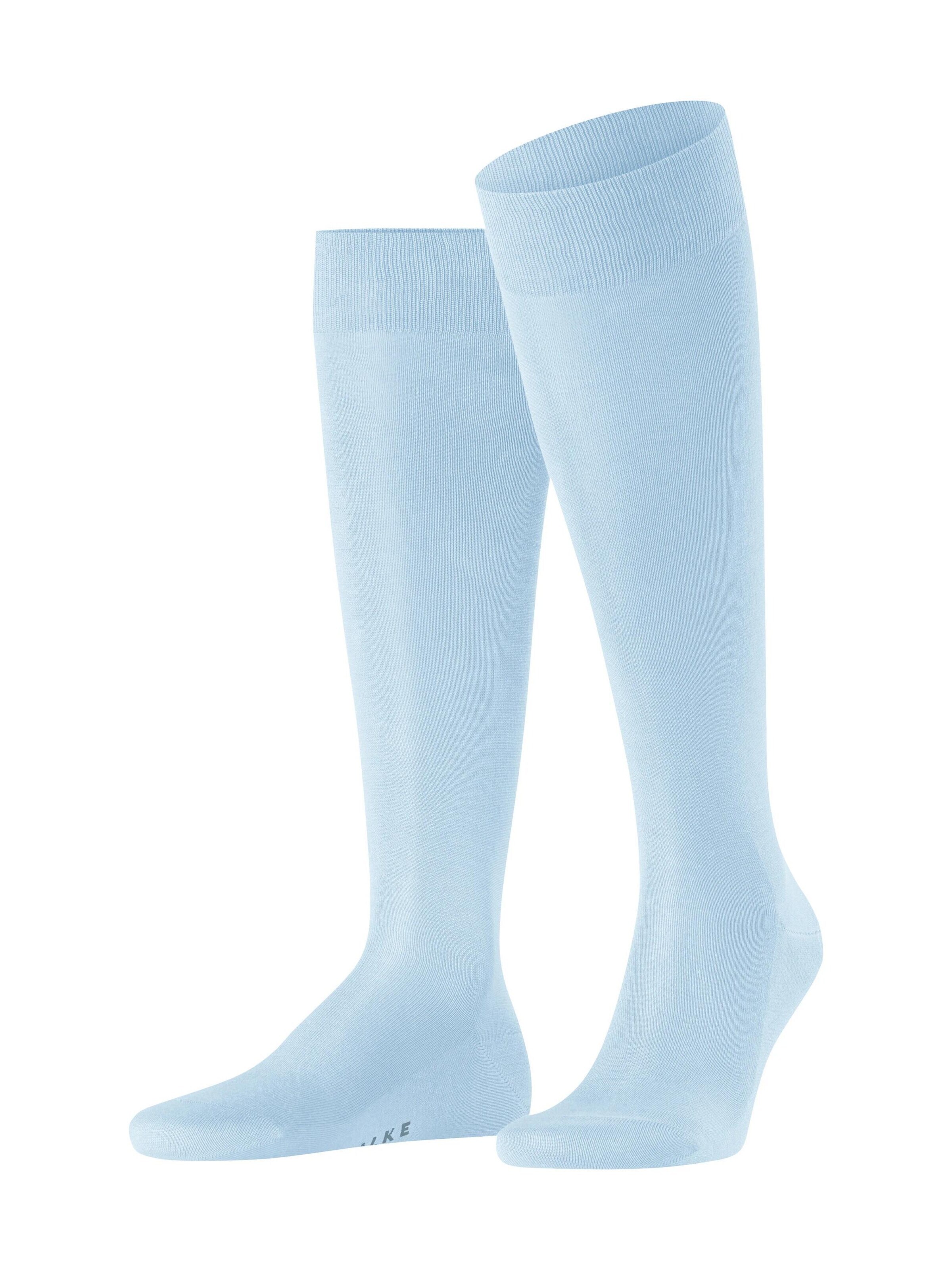 FALKE Kniestrümpfe 'Tiago'‌‌‌‌‌‌ in Blau: Vorderseite