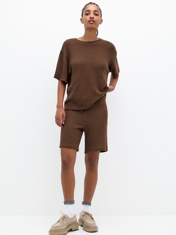 Pull&Bear Pullover i brun