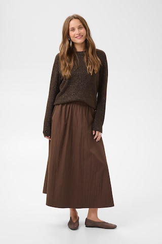 SAINT TROPEZ Pullover in Braun