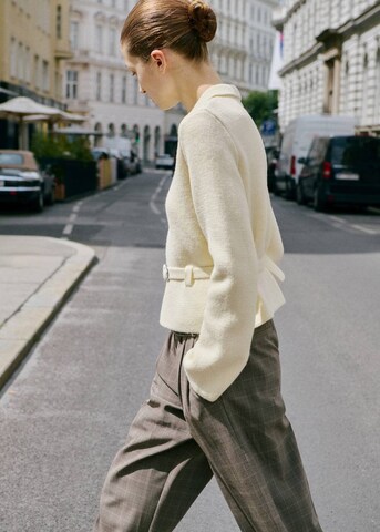 MANGO Strickjacke in Beige