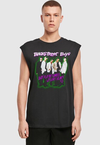 Merchcode Shirt 'Backstreet Boys - Playing Games' in Black: front