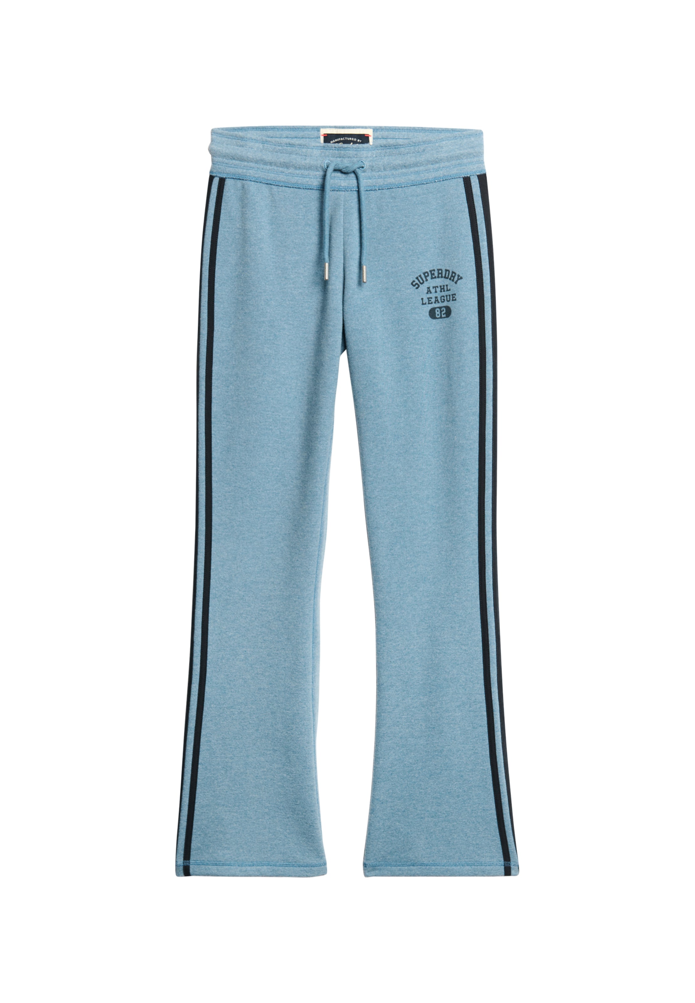 Superdry Broek 'Athletic Essentials' in Blauw: voorkant