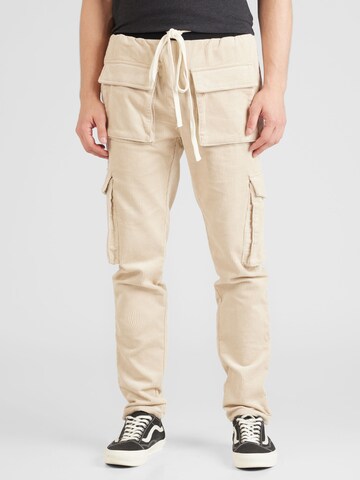 MOUTY Regular Cargobyxa i beige: framsida