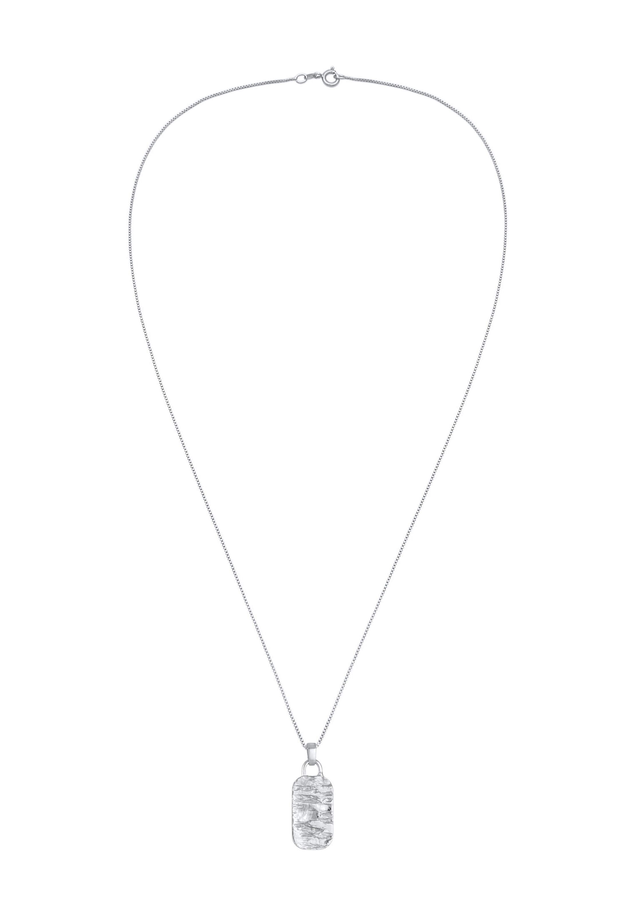 KUZZOI Ketting in Zilver: voorkant