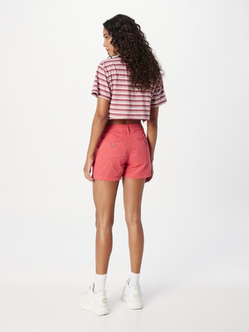 Pepe Jeans Slimfit Shorts 'BALBOA' in Rot