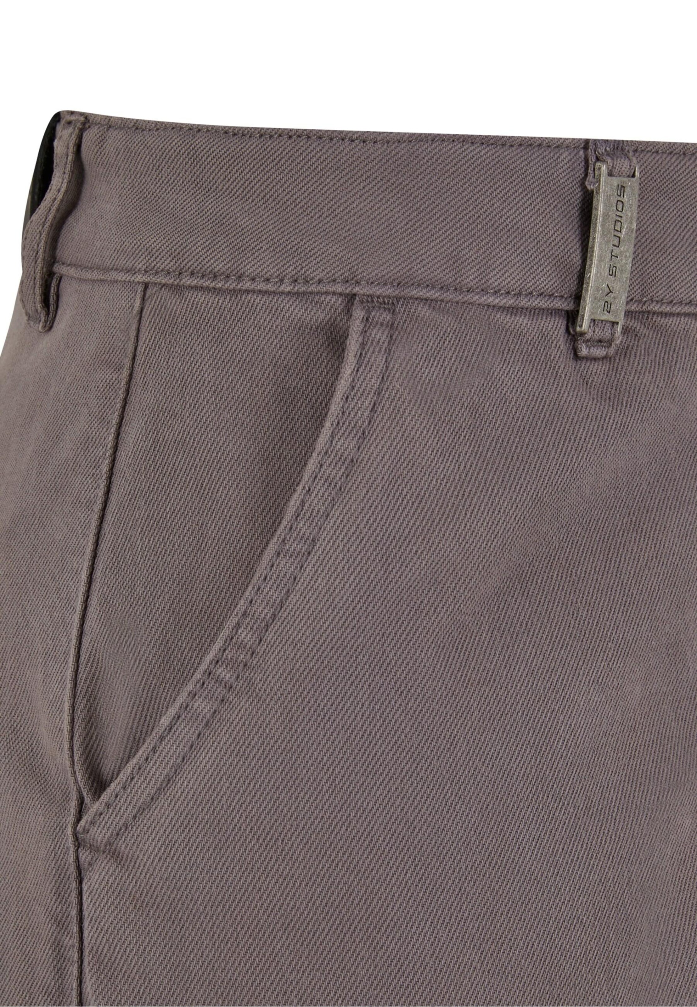 Loosefit Pantaloni cargo 'Wega' di 2Y Studios in grigio