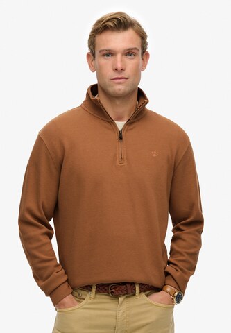 Pull-over Superdry en marron : devant