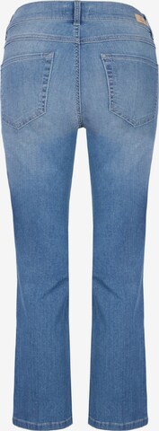 Angels Bootcut Bootcut Jeans Bootcut-Jeans 'Leni Crop' in Blau