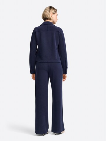 Rich & Royal Wide leg Trousers in Blue