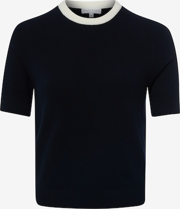 Pull-over Marie Lund en bleu : devant