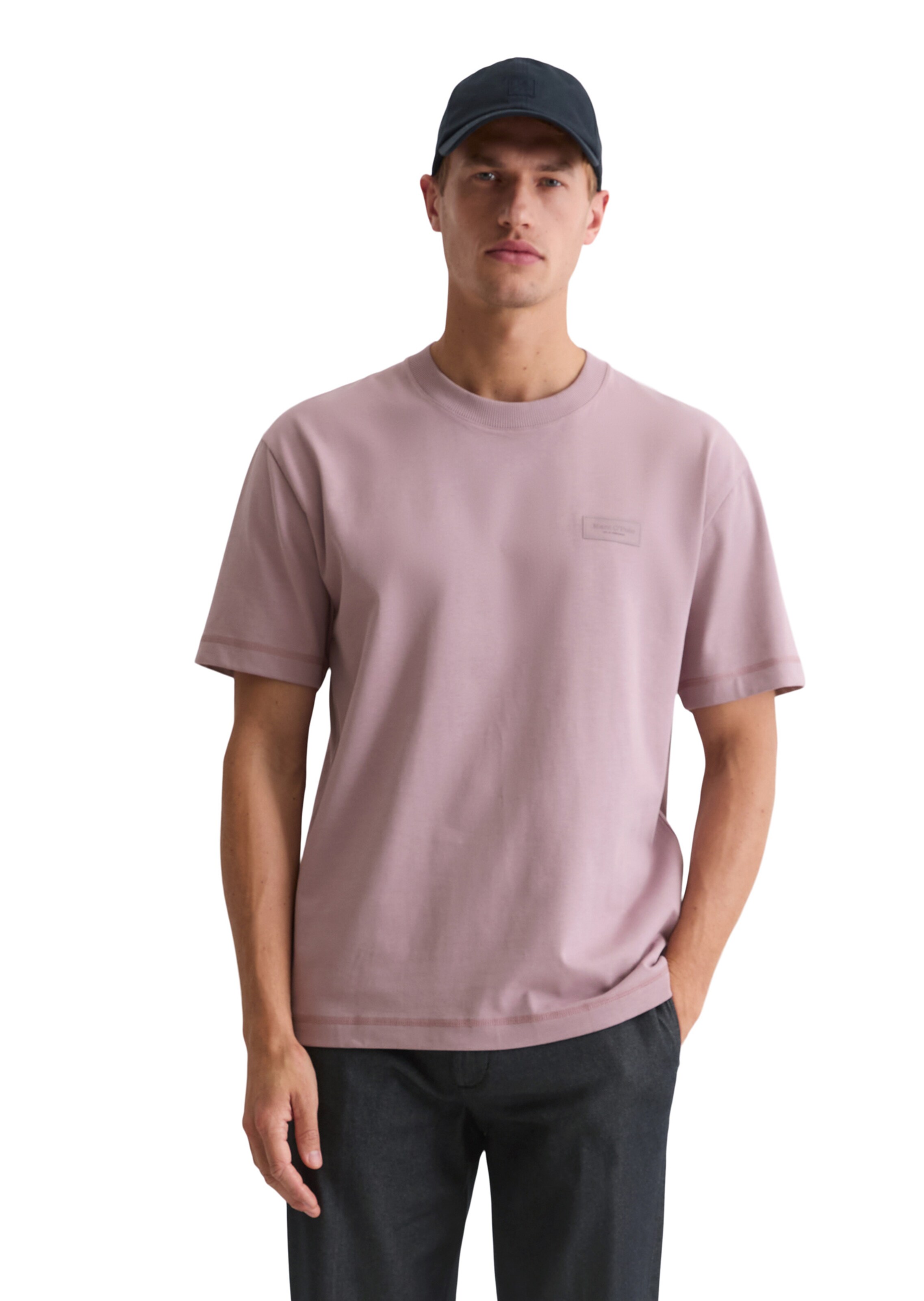 Marc O'Polo Shirt 'DfC' in Purple: front