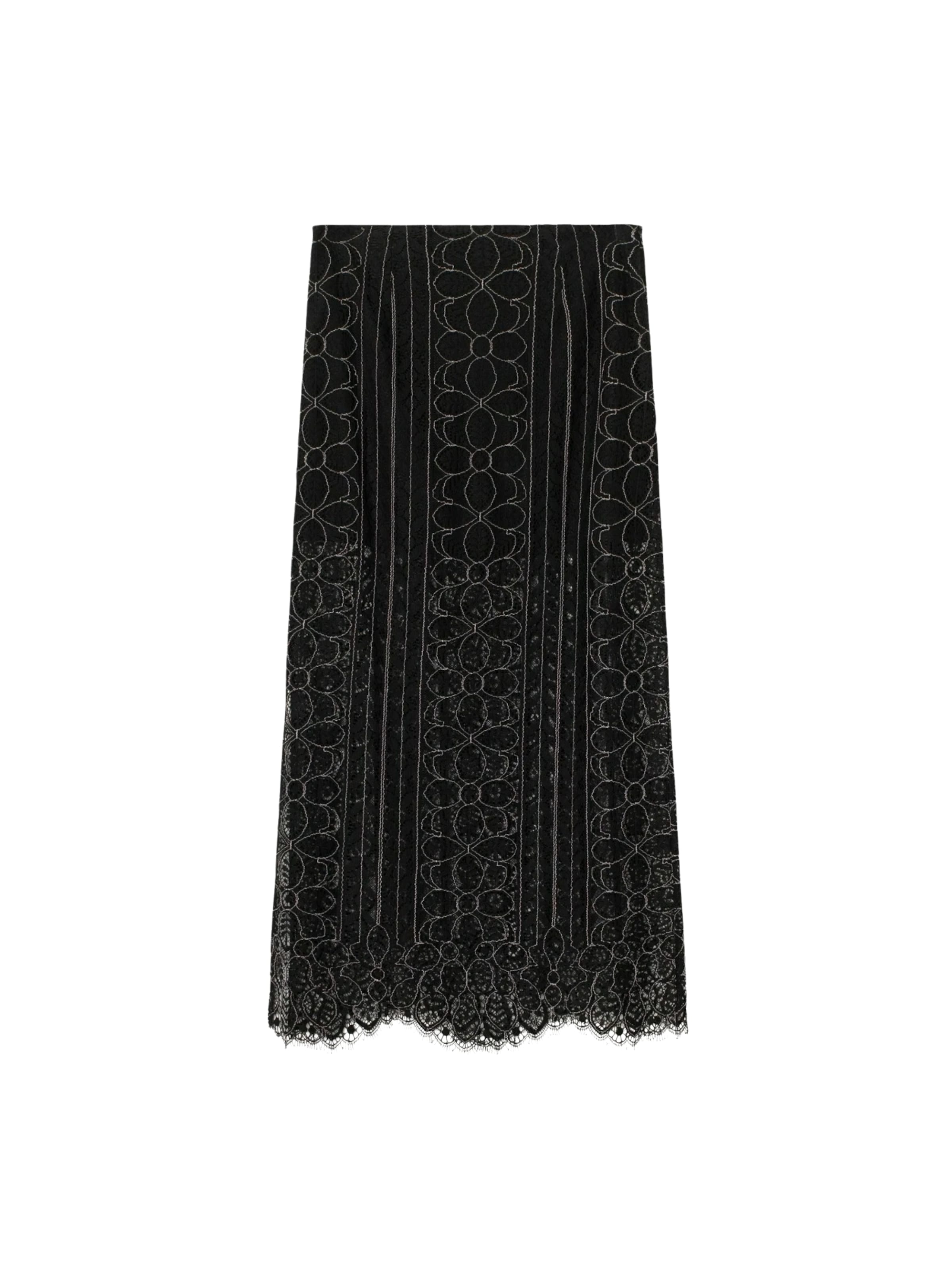 Gonna 'Vevian' di Résumé in nero: frontale