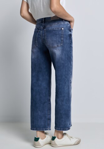 Street One Studio Wide Leg Jeans in Blau
