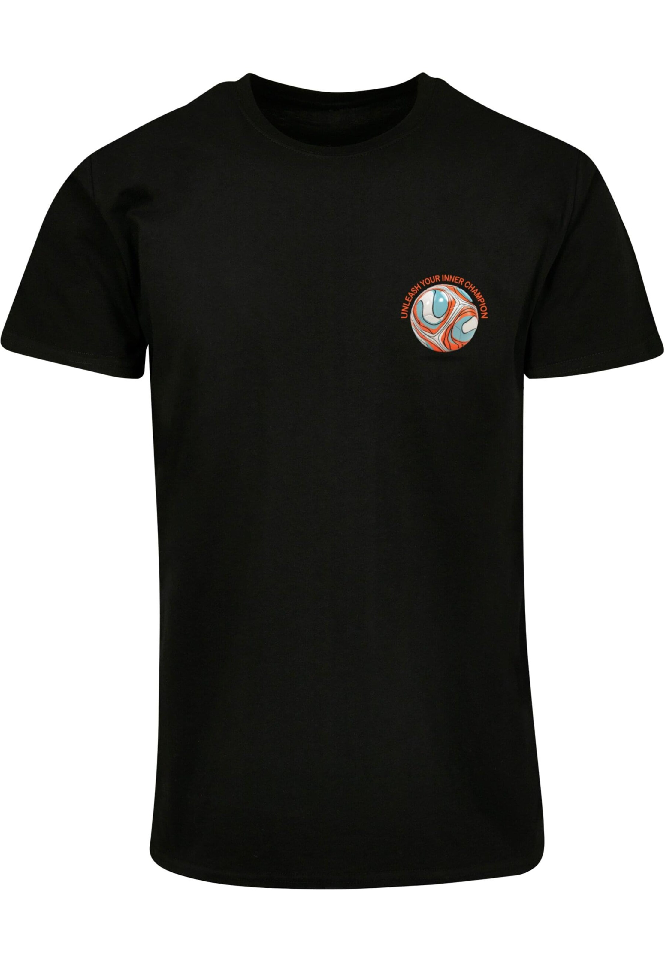 Merchcode - Camiseta 'Game Time Grit' en negro: frente