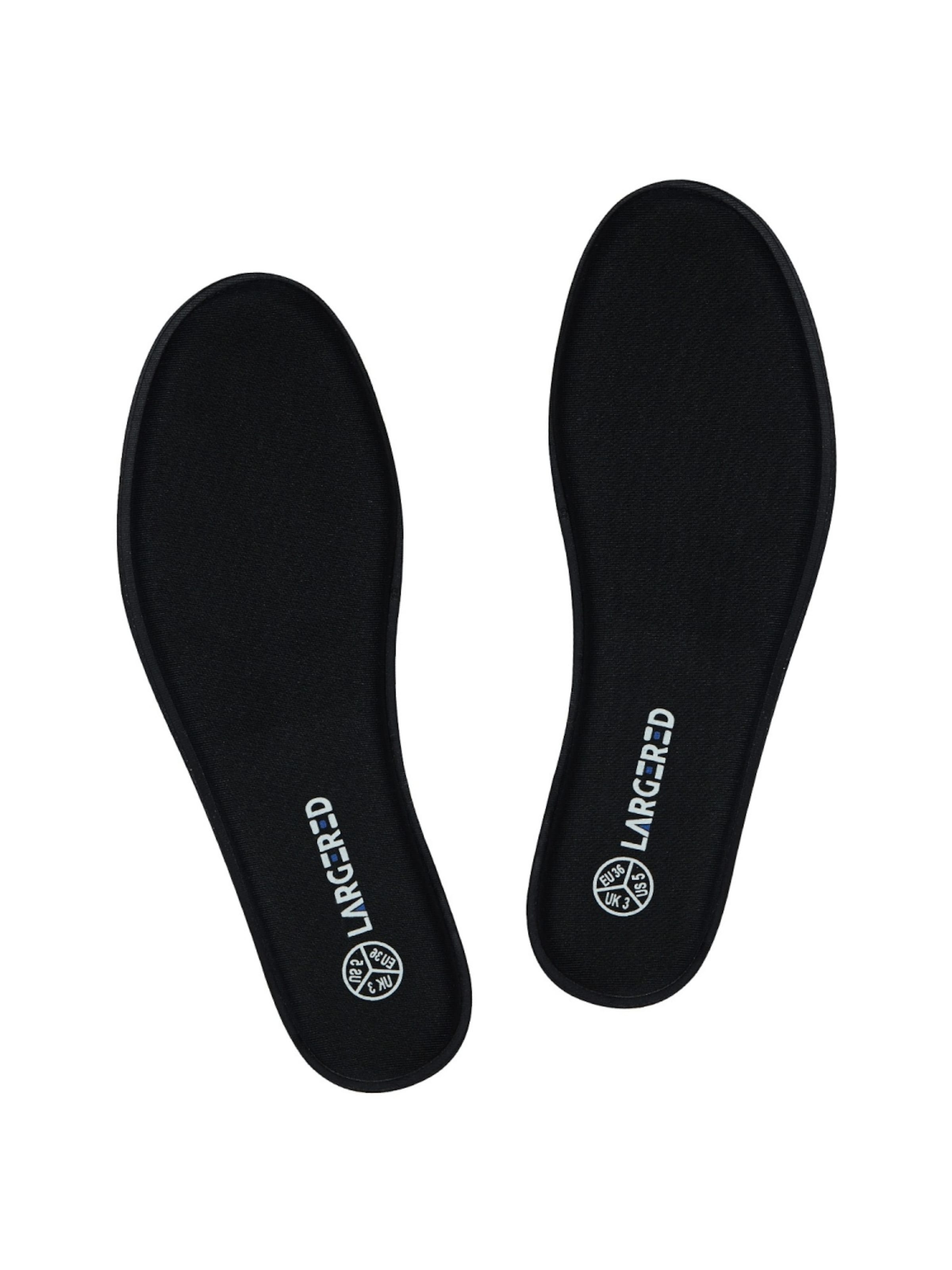 Accessoires pour chaussures Knixmax en noir : devant