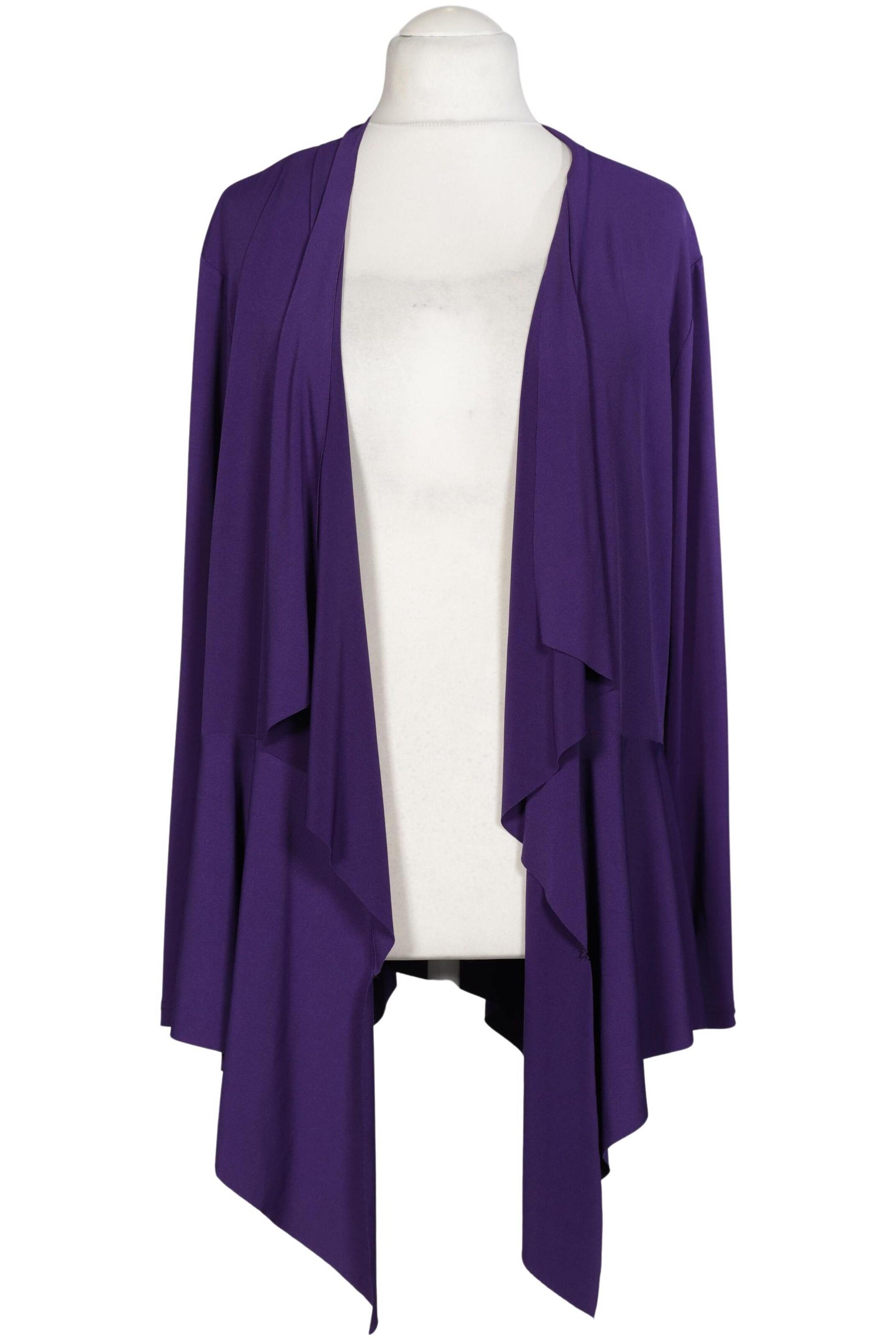 Doris Streich Strickjacke XXL in Lila: Vorderseite