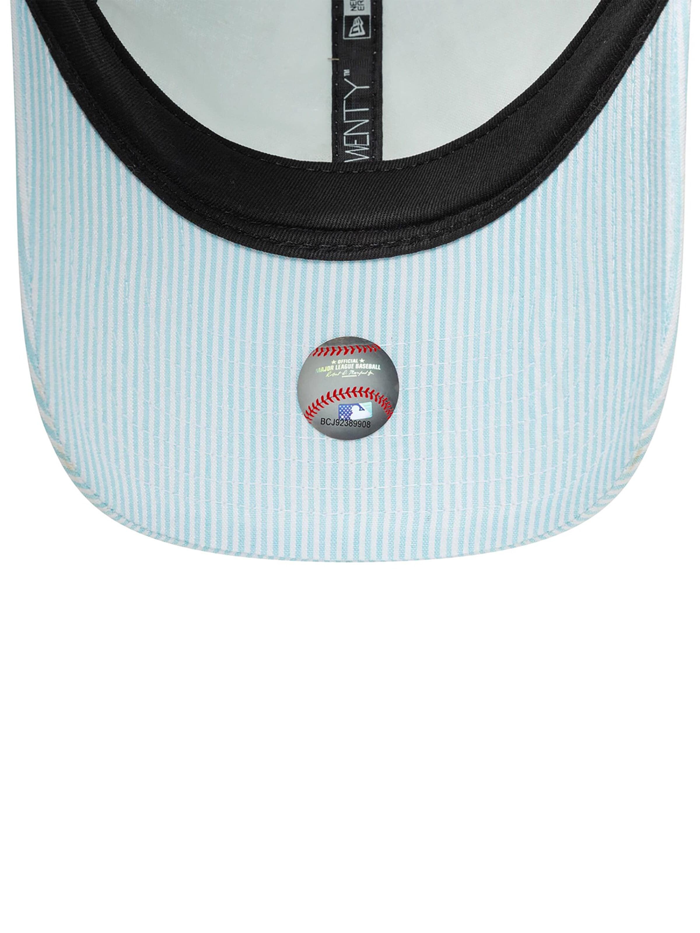NEW ERA Athletic Cap '9TWENTY Los Angeles Dodgers MLB Seersucker' in Blue