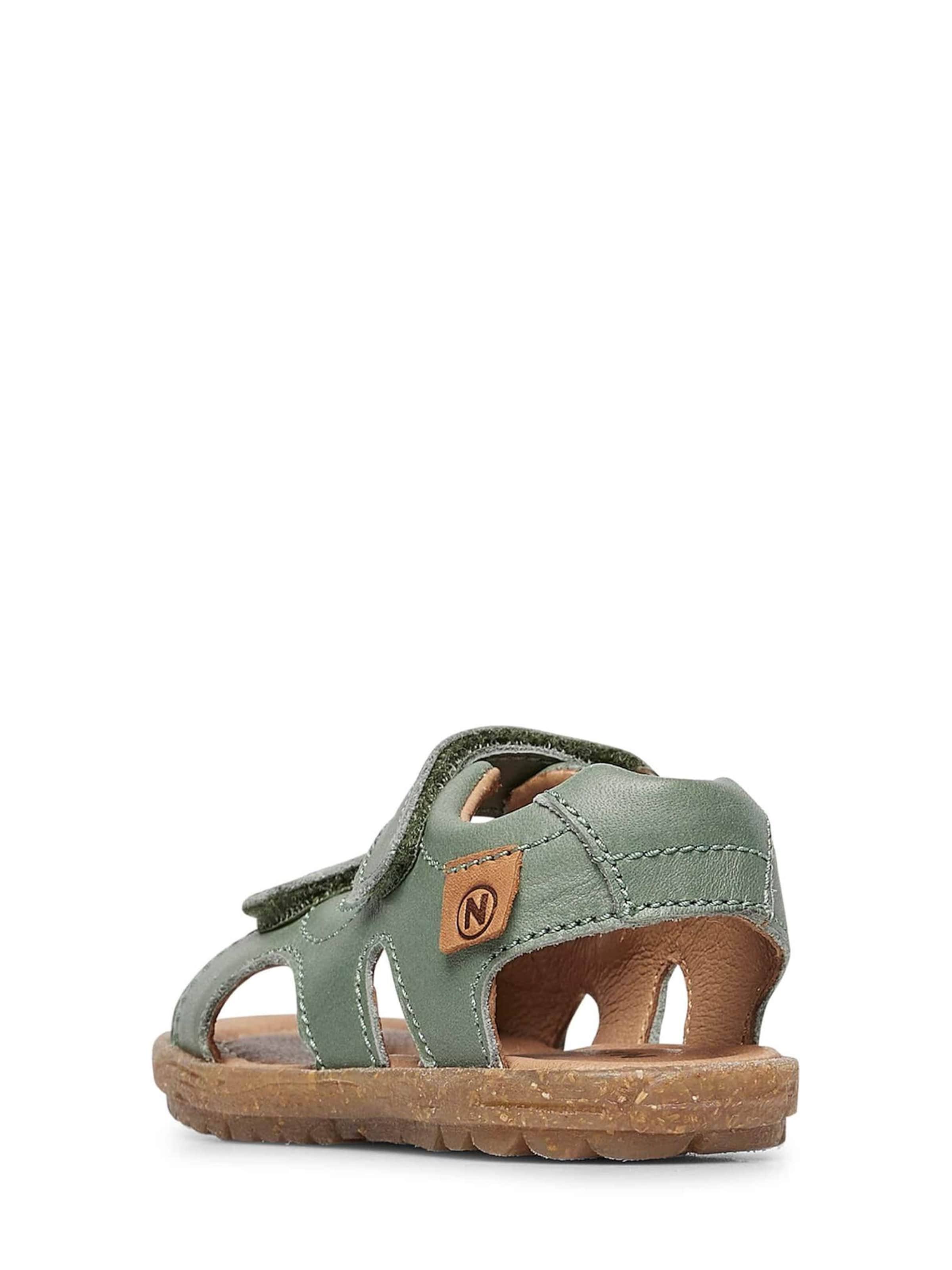 NATURINO Offene Schuhe 'SKY' in Grün