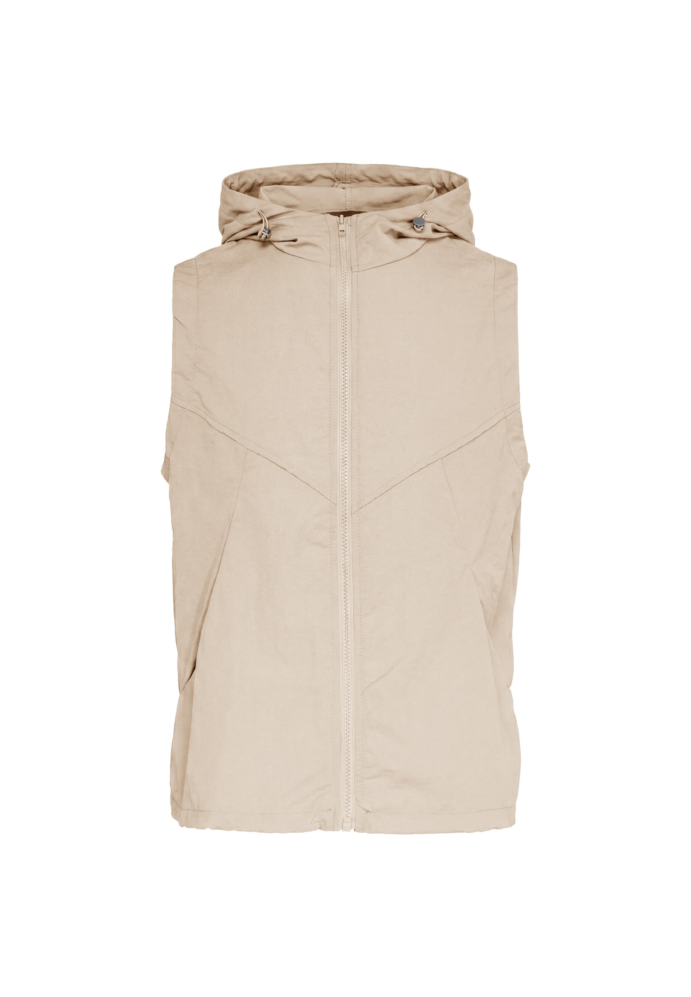 Gilet MO en beige : devant