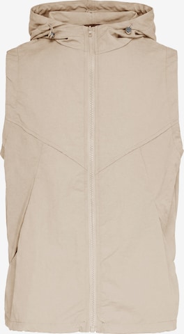 Gilet MO en beige : devant