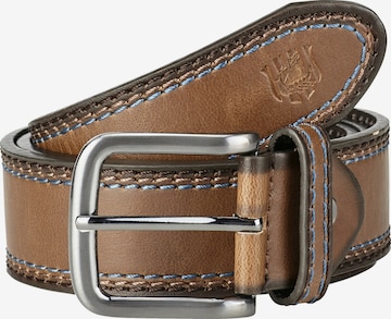 Ceinture Jan Vanderstorm en marron : devant