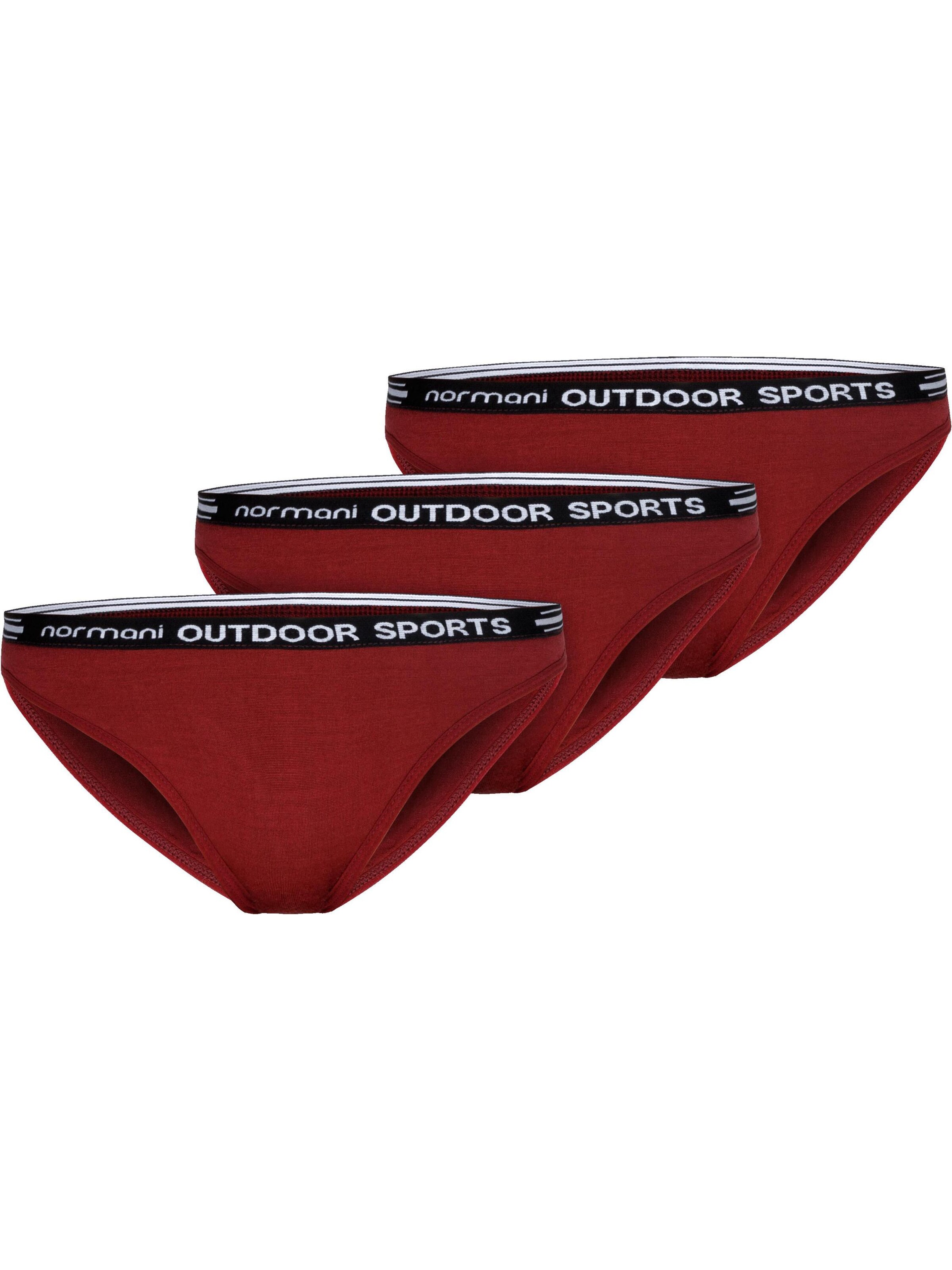 Slip 'Mildura' normani en rouge : devant