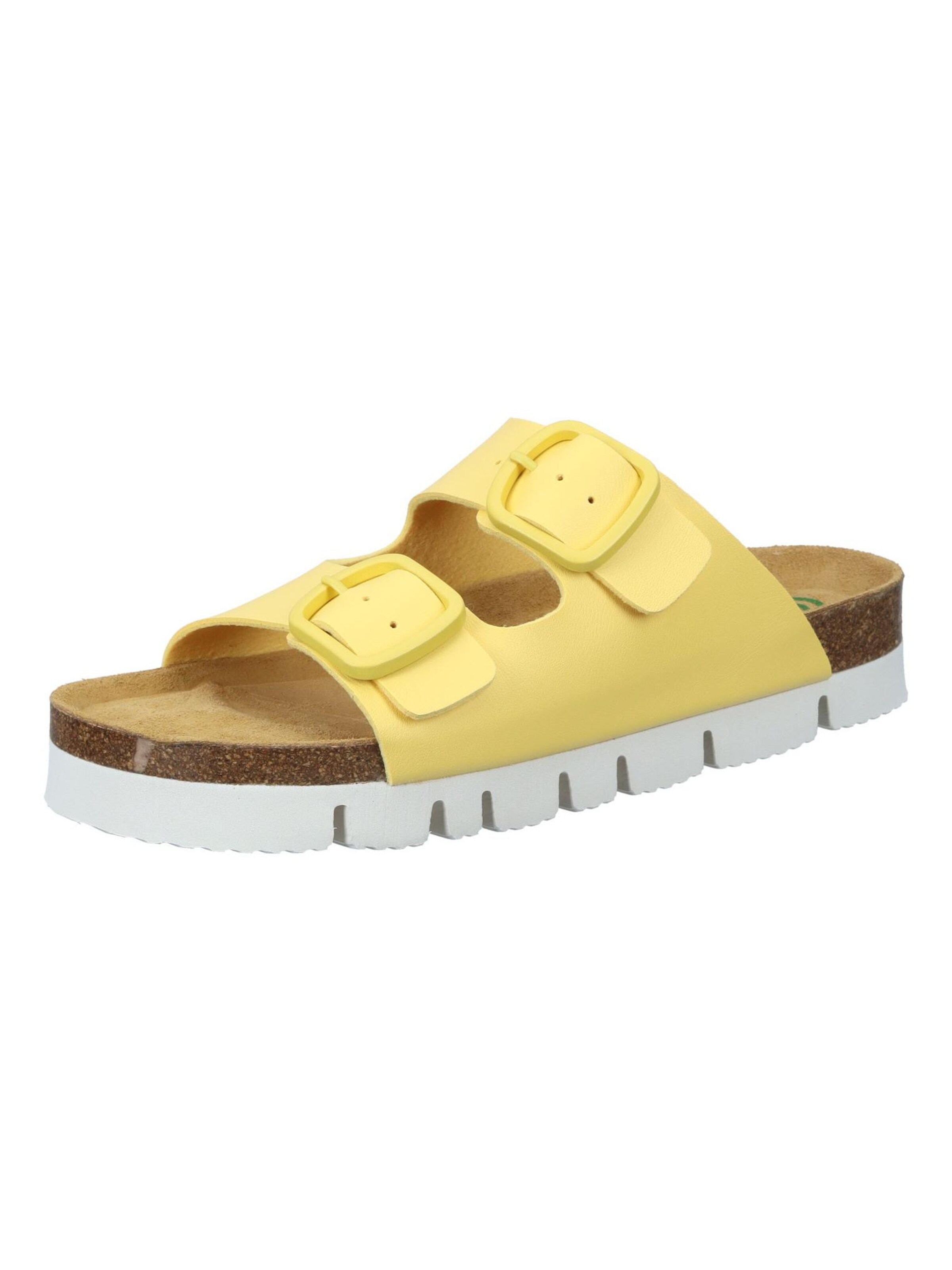 DR. BRINKMANN Pantolette 'Pantoletten BONILLO'‌‌‌‌ in Gelb: Vorderseite