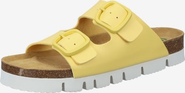 DR. BRINKMANN Pantolette 'Pantoletten BONILLO' in Gelb: Vorderseite