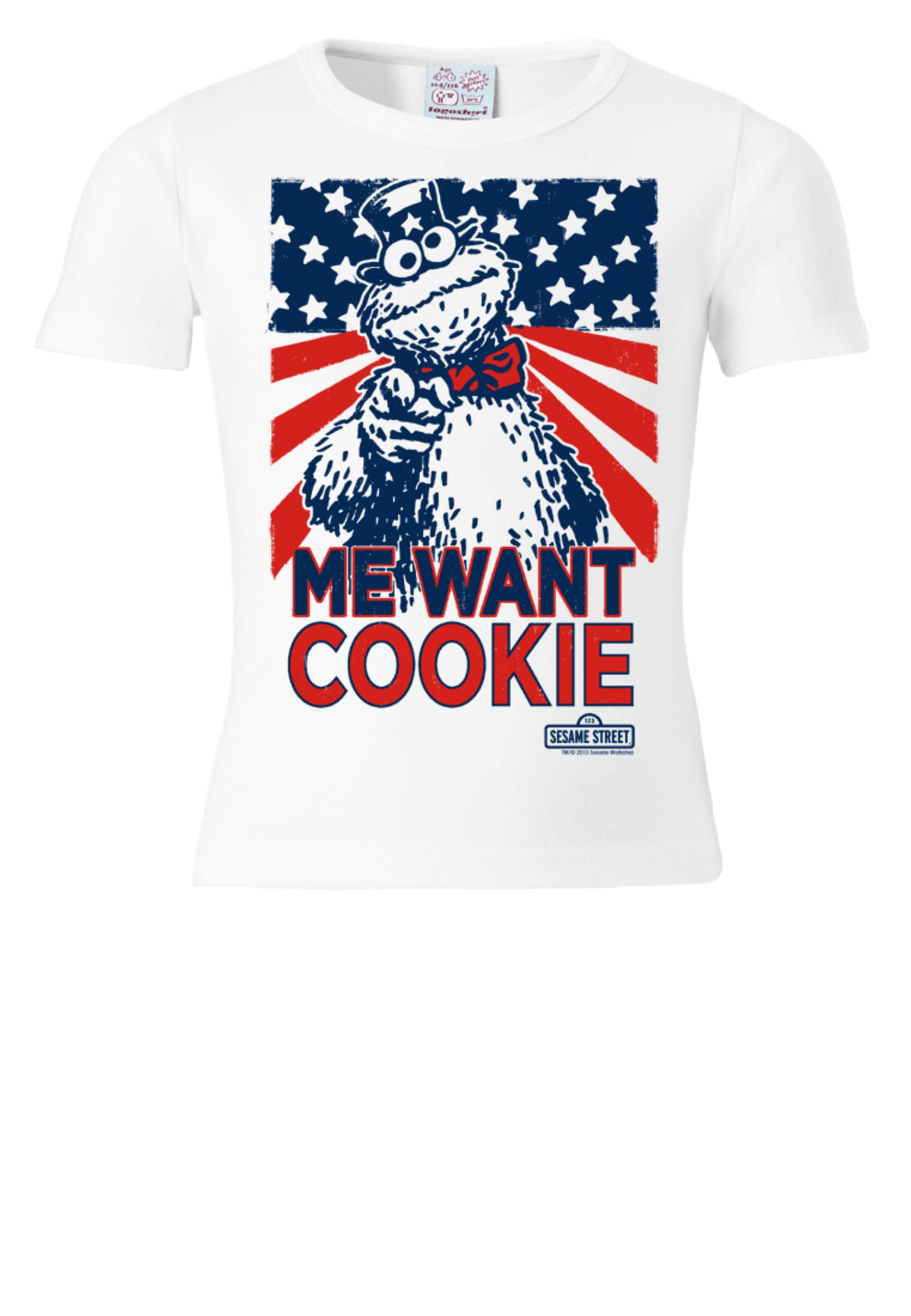 LOGOSHIRT Shirt in White: front