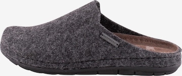 SHEPHERD Hausschuh 'Annsofie' in Grau: Vorderseite