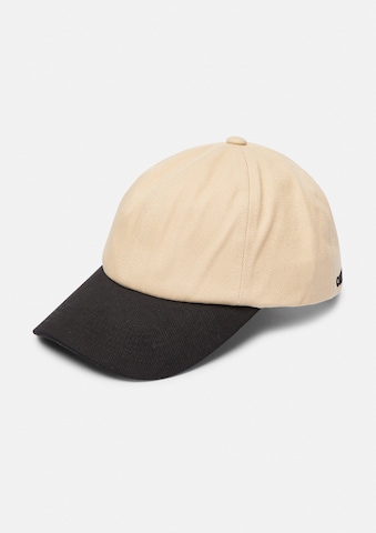 COMMA Cap in Beige: Vorderseite