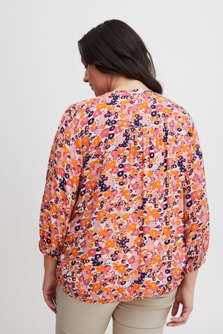 Fransa Curve - Blusa 'Merla' en rosa