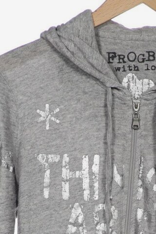 Frogbox Sweatshirt & Zip-Up Hoodie in L in Grey