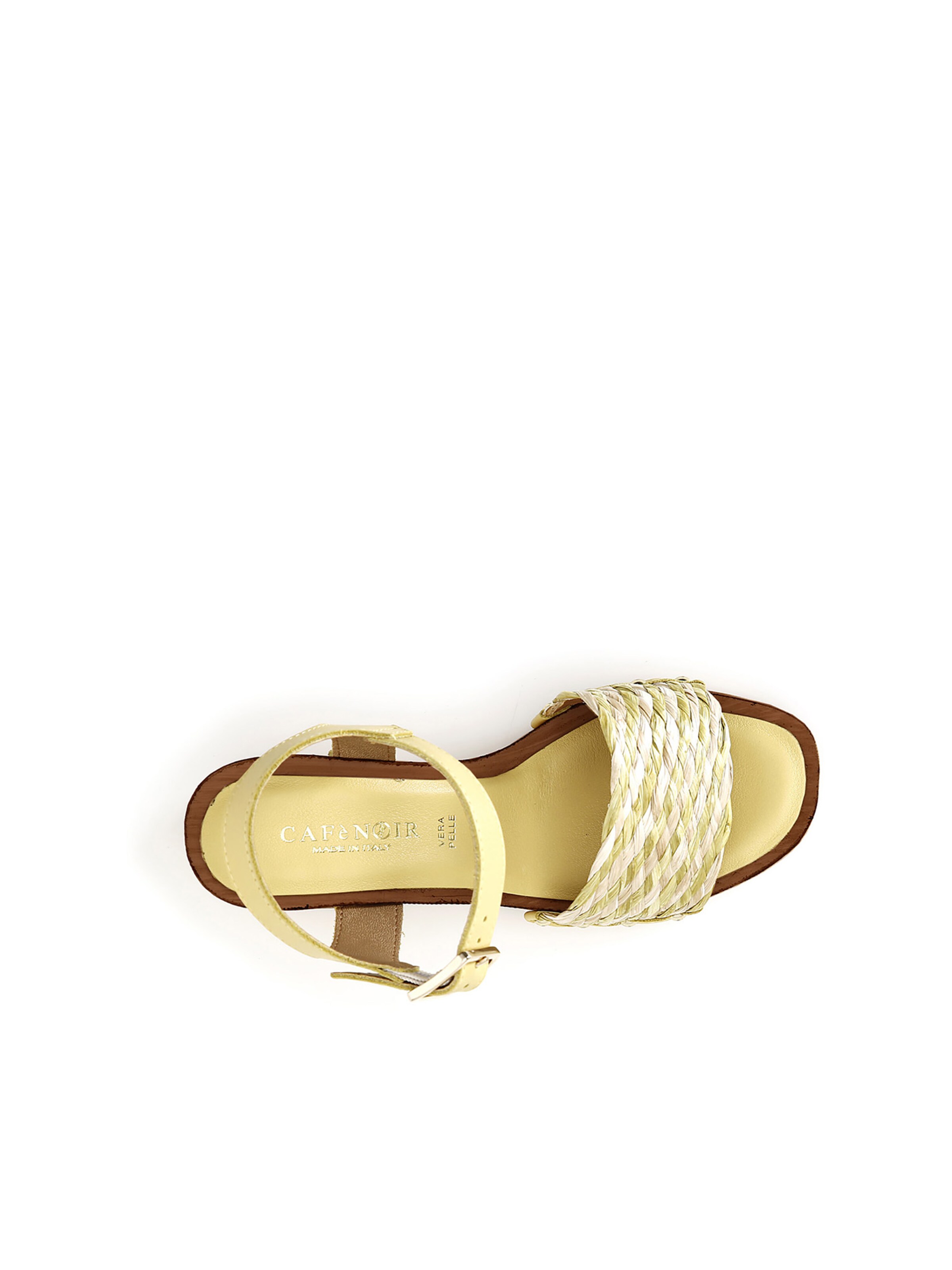 Sandalo di CAFè NOIR in giallo