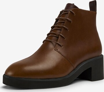 CAMPER Ankle Boots 'Wonder' in Brown: front