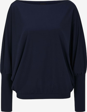 T-shirt MADELEINE en bleu : devant