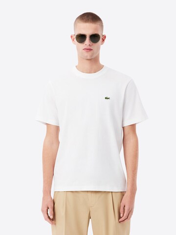 Maglietta 'T-shirt LACOSTE da Uomo - bianco TH7318001 BIANCO' di LACOSTE in bianco