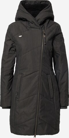 Ragwear Χειμερινό παλτό 'Gordon' σε μαύρο: μπροστά