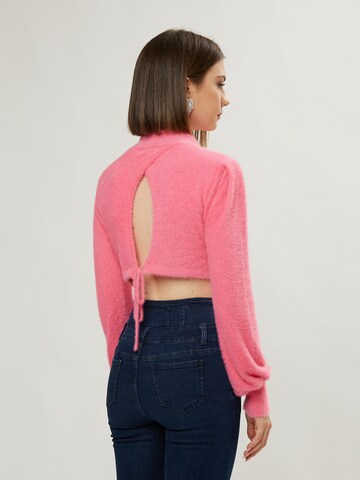 Pull-over Influencer en rose