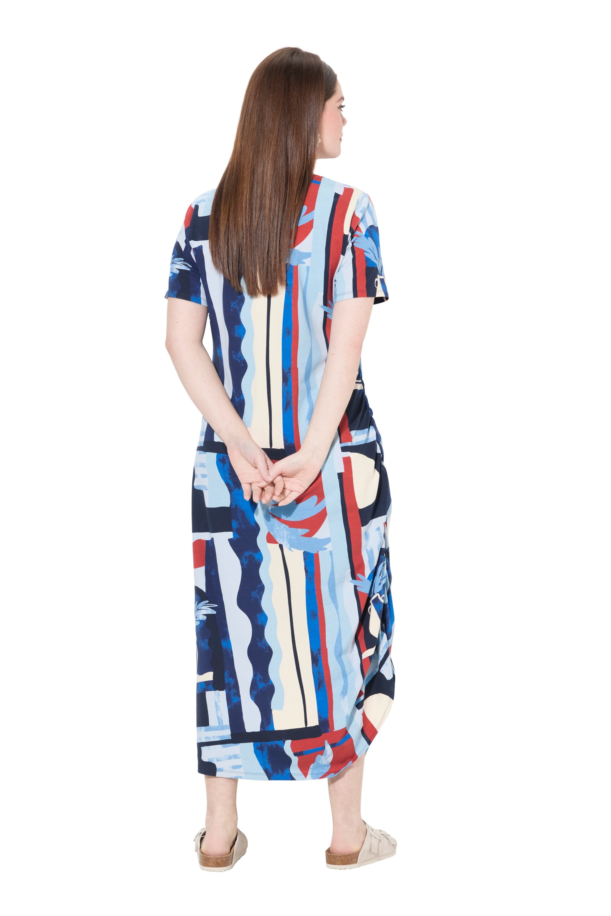 Ulla Popken Jurk in Blauw