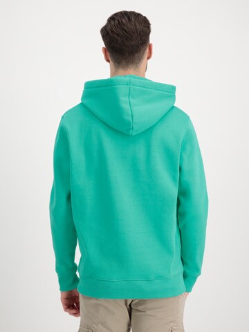 ALPHA INDUSTRIES Sweatshirt i grøn