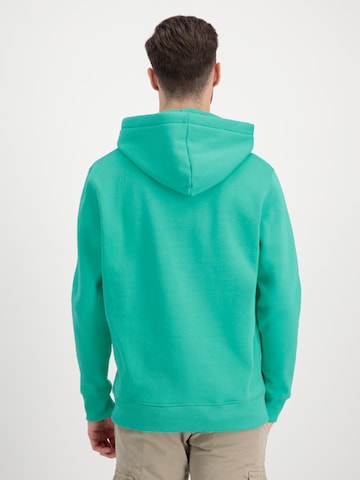 ALPHA INDUSTRIES Sweatshirt in Groen