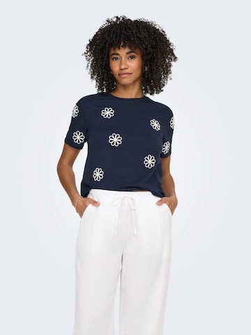 ONLY Shirt 'ONLMARISSE' in Blauw: voorkant
